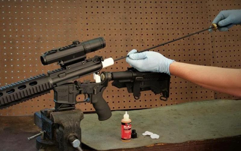 Профессиональная чистка: уход за нарезным стволом